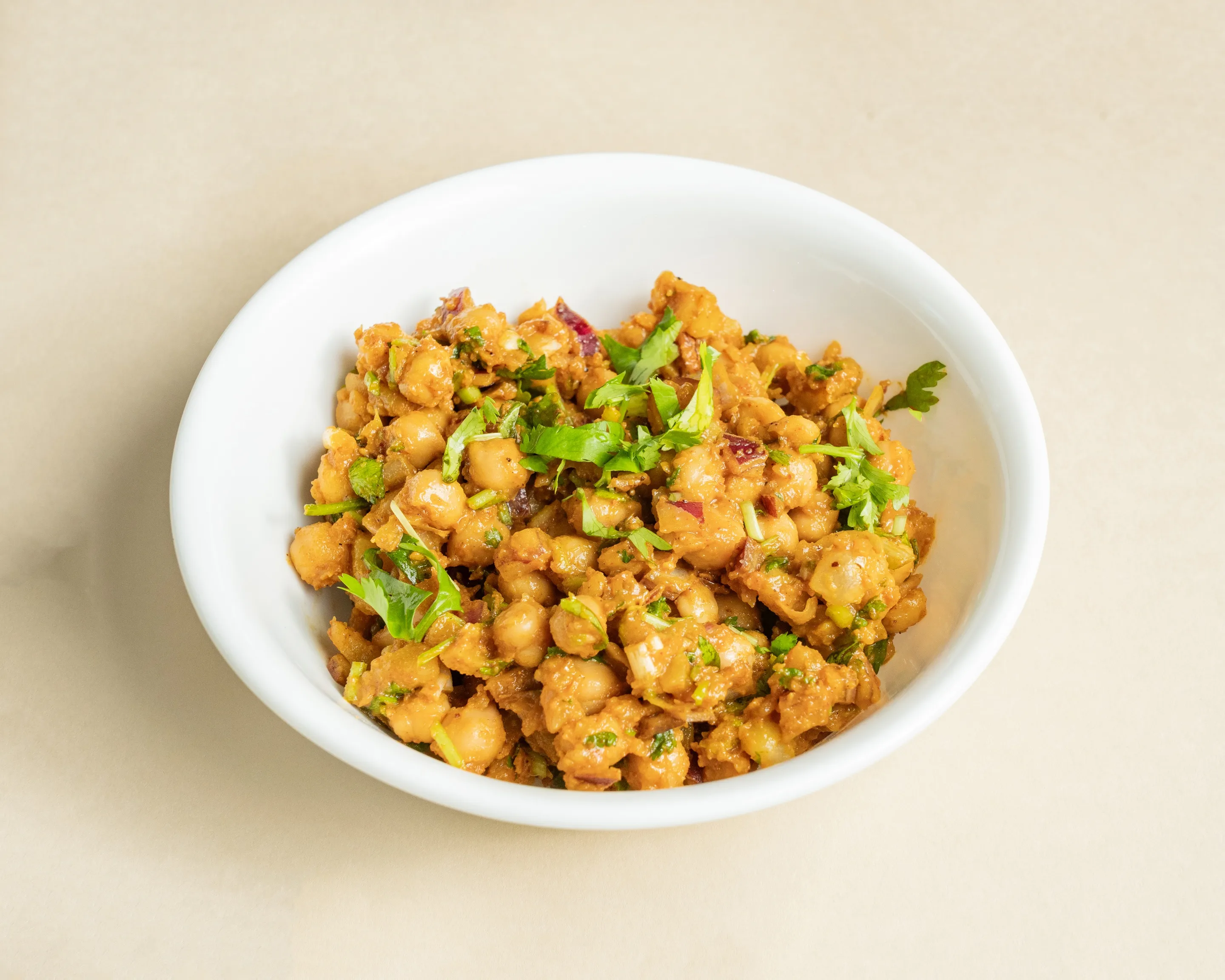 Chickpea chaat